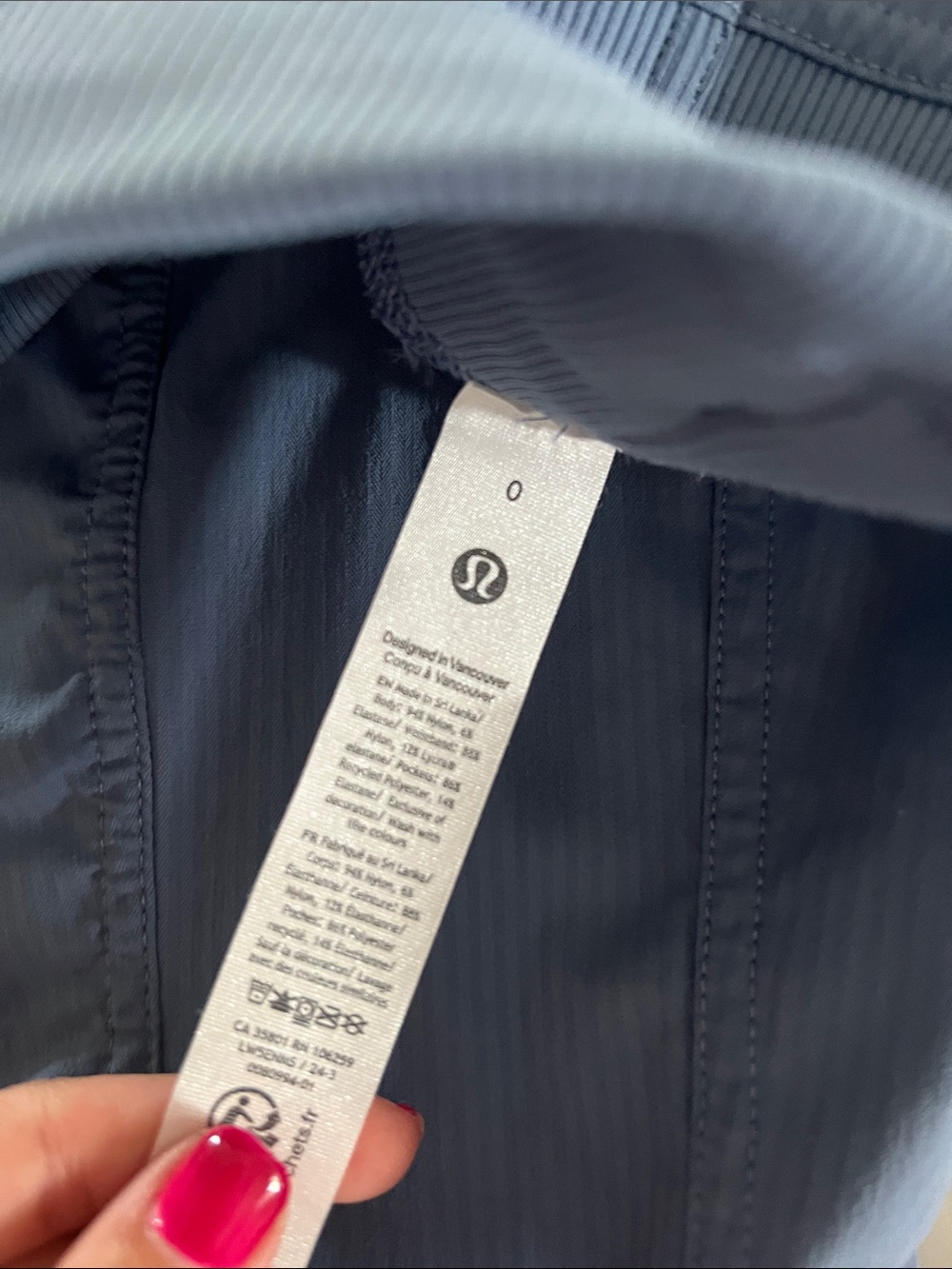 lululemon athletica Periwinkle Drawstring Jogger Pants - Picture 2 of 3